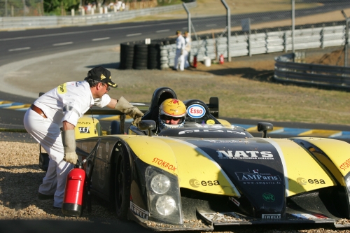 Een ongeval van de WR (LMP2)